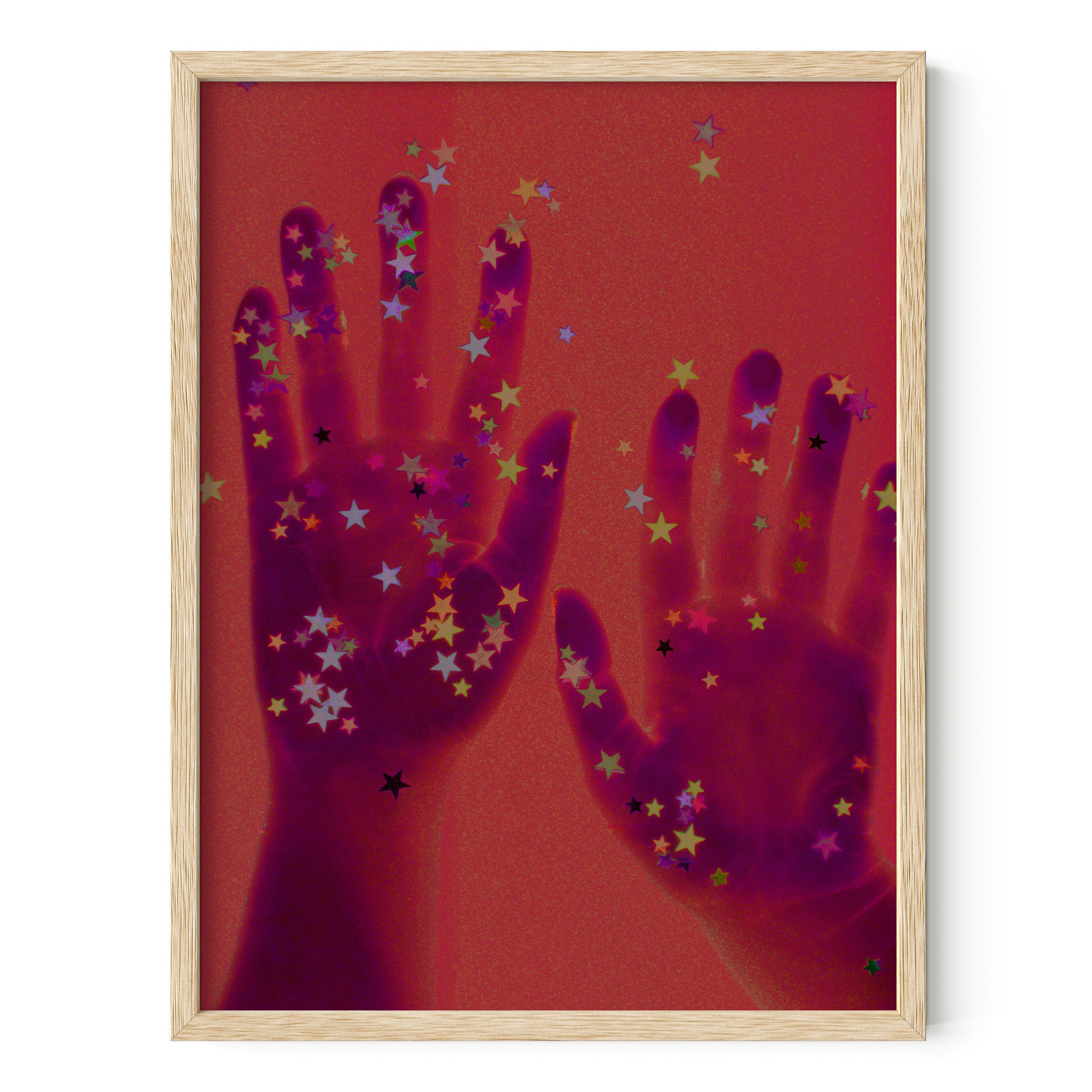 Cosmic Touch - Pinks and Reds